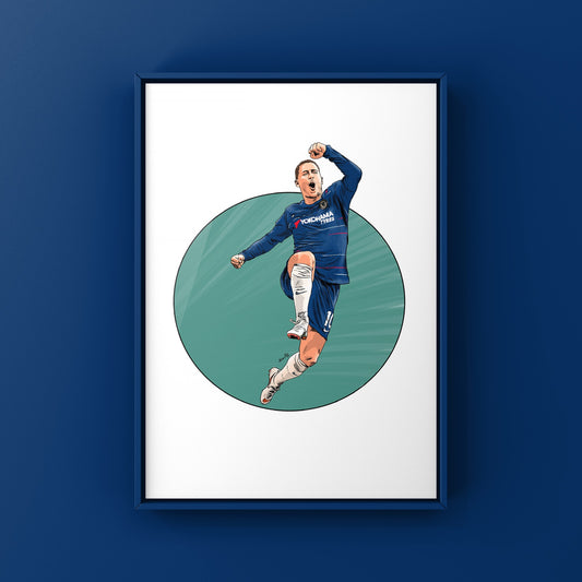Eden Hazard Print