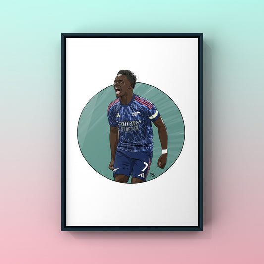 Bukayo Saka Print