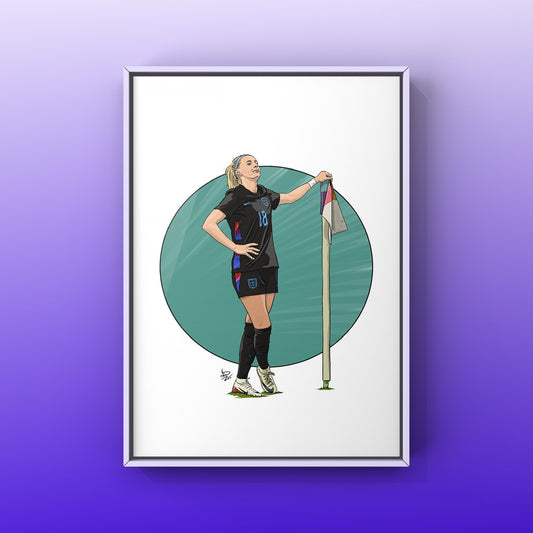 Chloe Kelly Euro 25 Print