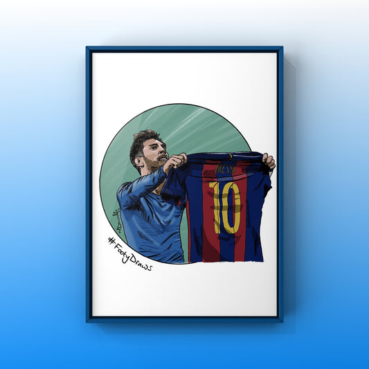 Messi Shirt Print